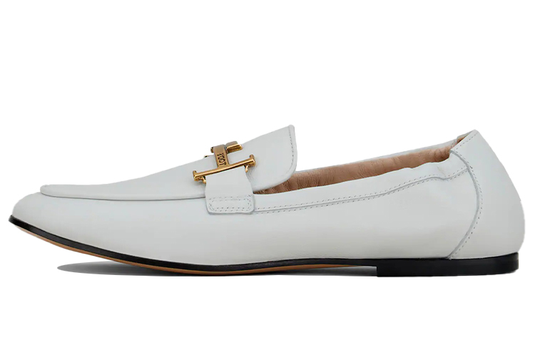 TOD'S Лоферы женские чисто белые