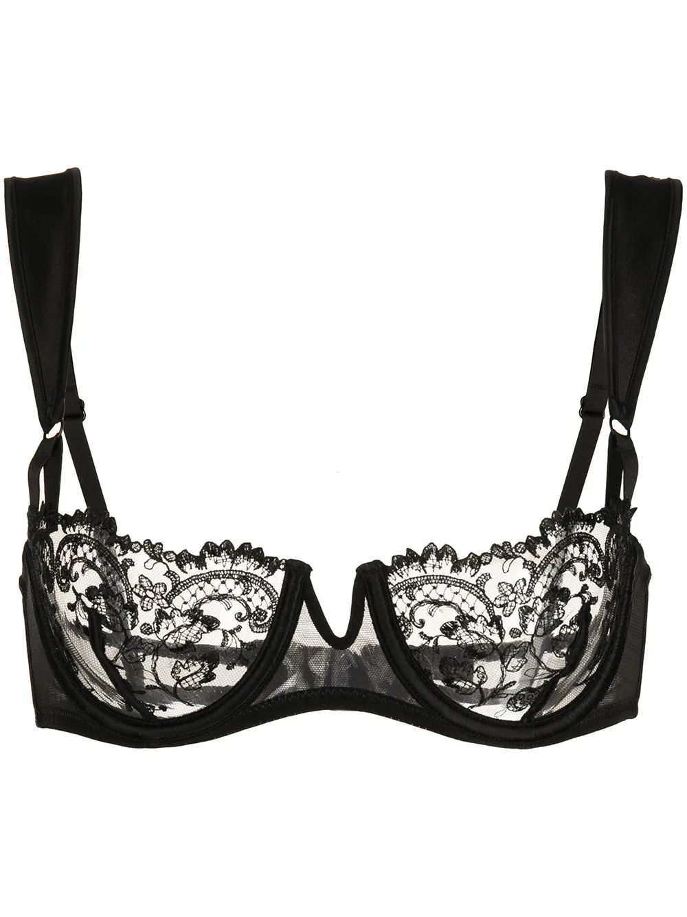 

Бюстгальтер-балконет Juliette Kiki de Montparnasse, черный