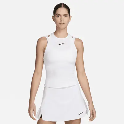 

Футболка Nike NikeCourt Slam, белый/черный