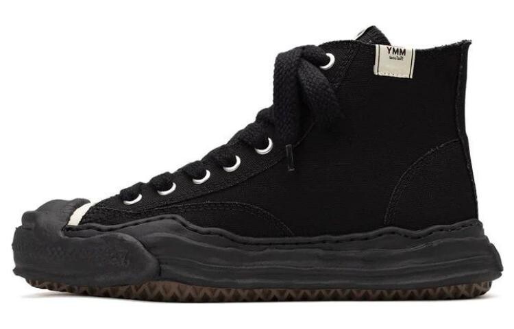 

Кроссовки MIHARA YASUHIRO Maison MIHARA YASUHIRO Hank OG Sole Canvas Hi Black, черный