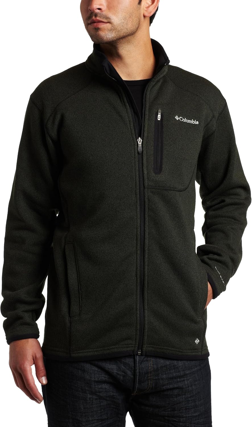 

Мужская флисовая кофта Columbia Altitude Aspect Full Zip, Surplus Green/Heather