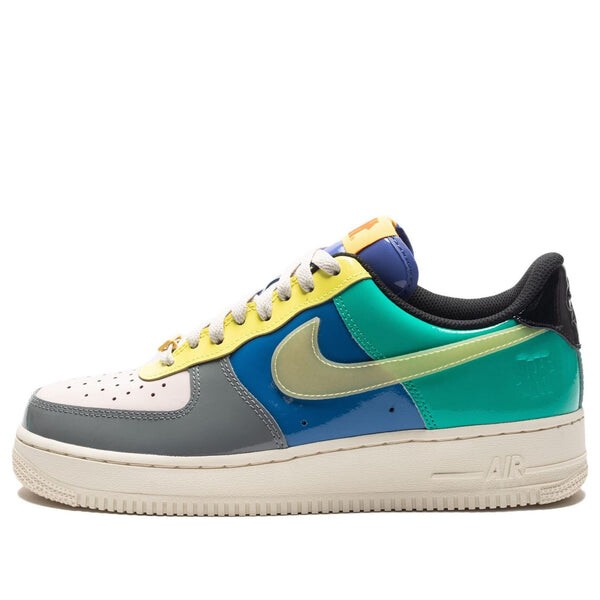 

Кроссовки x unfeated air force 1 низкие Nike, серый