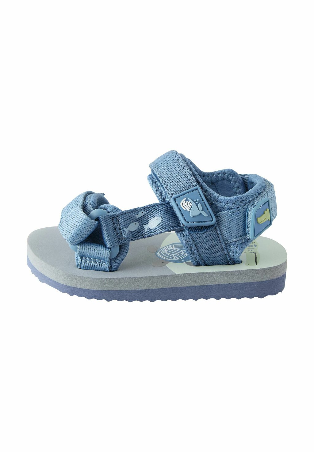 

Сандалии WIDE FIT - FASTENING ADJUSTABLE TAPE TREKKER Next, синий