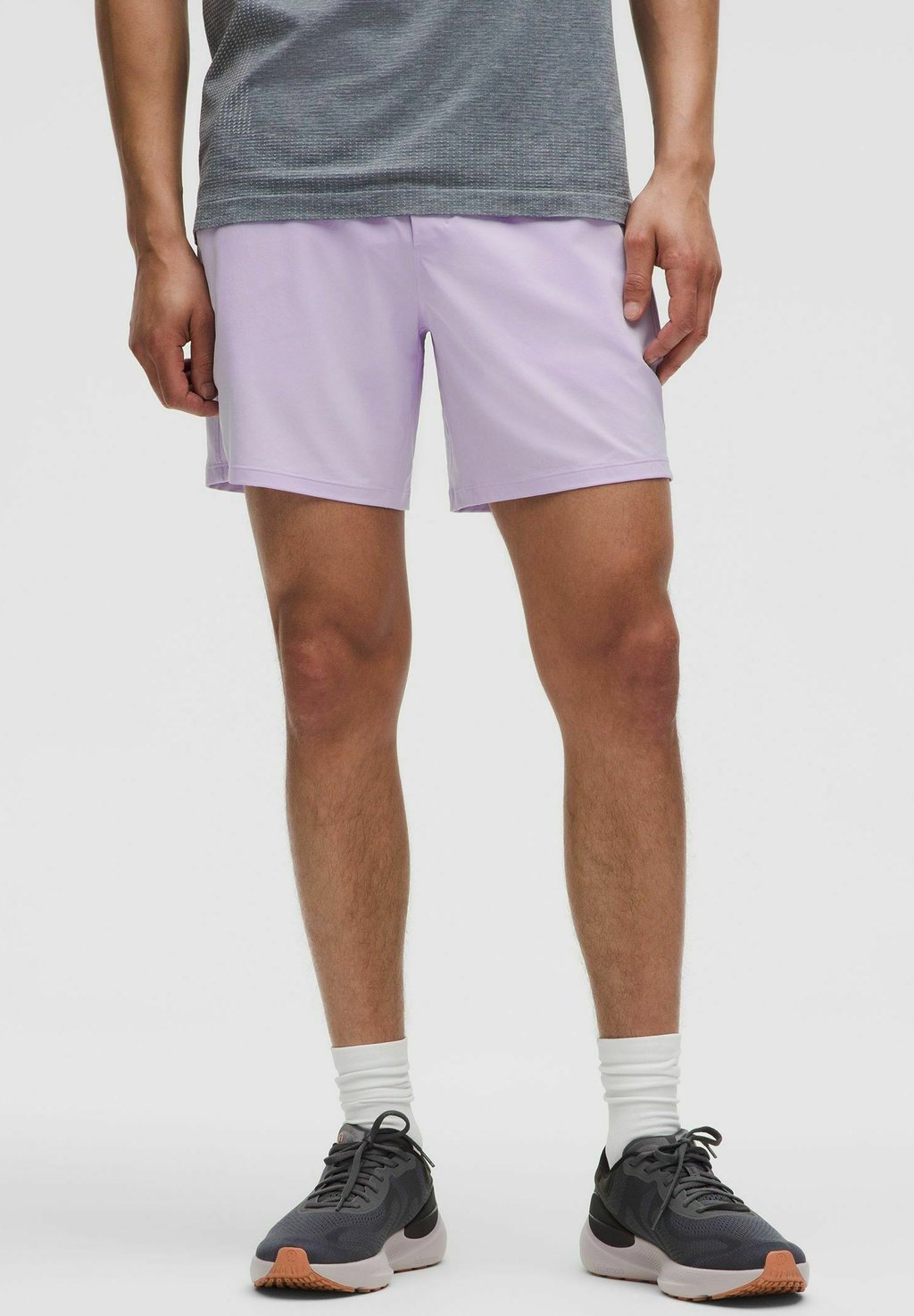 

Спортивные шорты PACE BREAKER LINERLESS 18CM lululemon, фиолетовый
