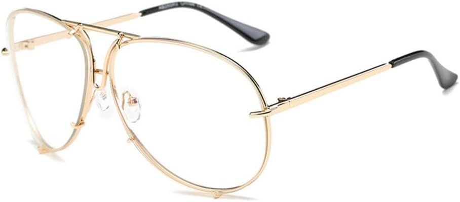 

Женские солнцезащитные очки класса люкс с зеркальными линзами и металлическим покрытием, модные женские солнцезащитные очки с защитой от УФ-излучения UV400 LVTFCO, Gold-clear