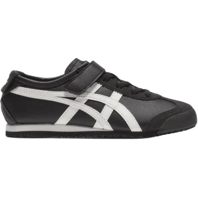 Кроссовки MEXICO 66 низкие повседневные Black White детские Onitsuka Tiger — фото 3