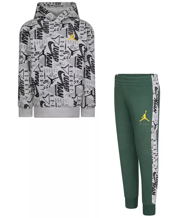 

Комплект из 2 предметов: Jumpman для малышей и Nike All-Over Print Jordan