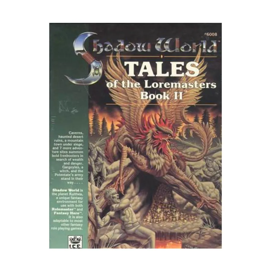 

Модуль Tales of the Loremasters #2, Shadow World (I.C.E.)