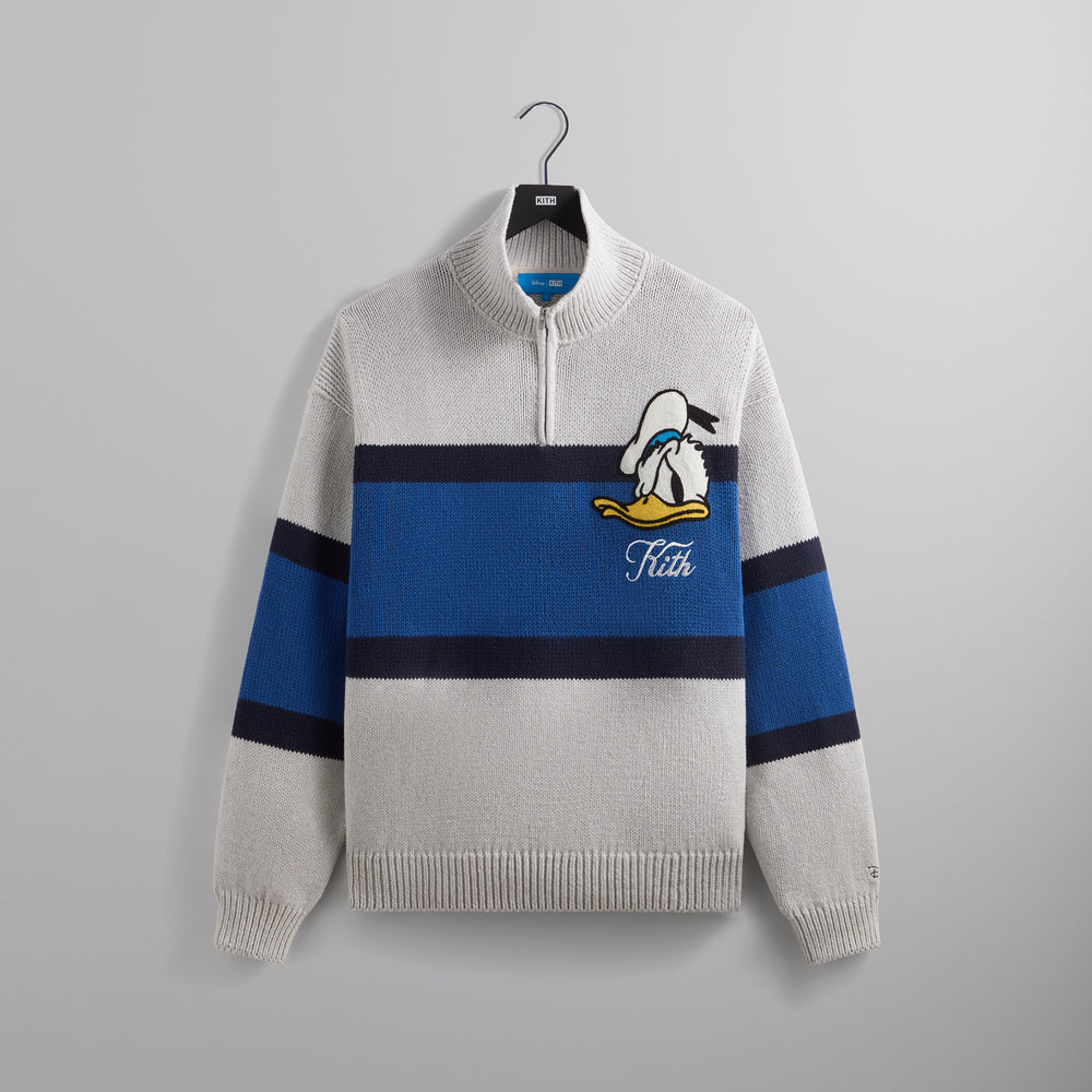 

Толстовка Disney | Kith for Donald Duck Quarter Zip Wyona Sweater, светло-зеленый