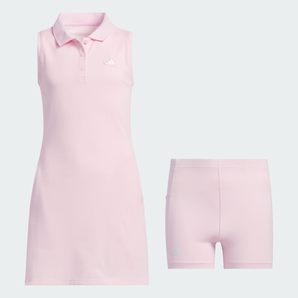 

Платье Adidas Piqué Club Dress Kids, цвет Clear Pink