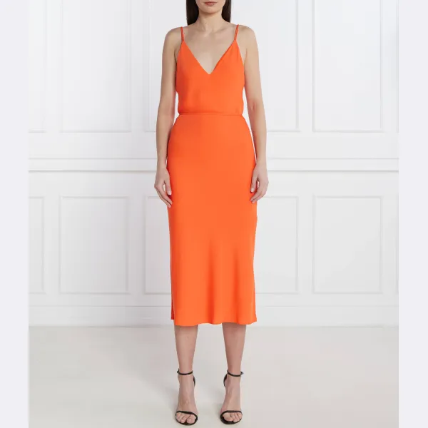 

Платье Calvin Klein, оранжевый