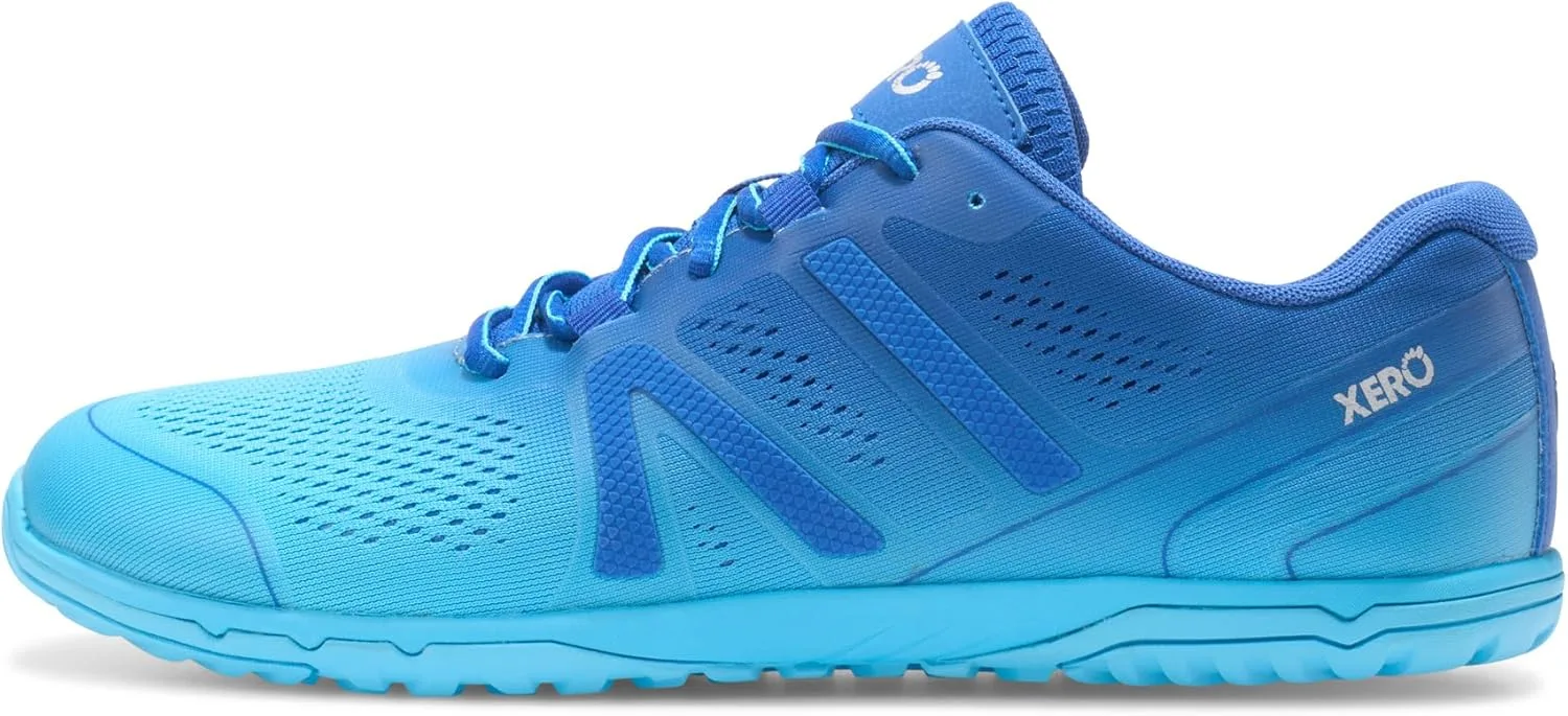 Мужские беговые кроссовки Xero Shoes HFS II - обувь без каблука, легкие кроссовки, создающие ощущение ходьбы босиком, синий