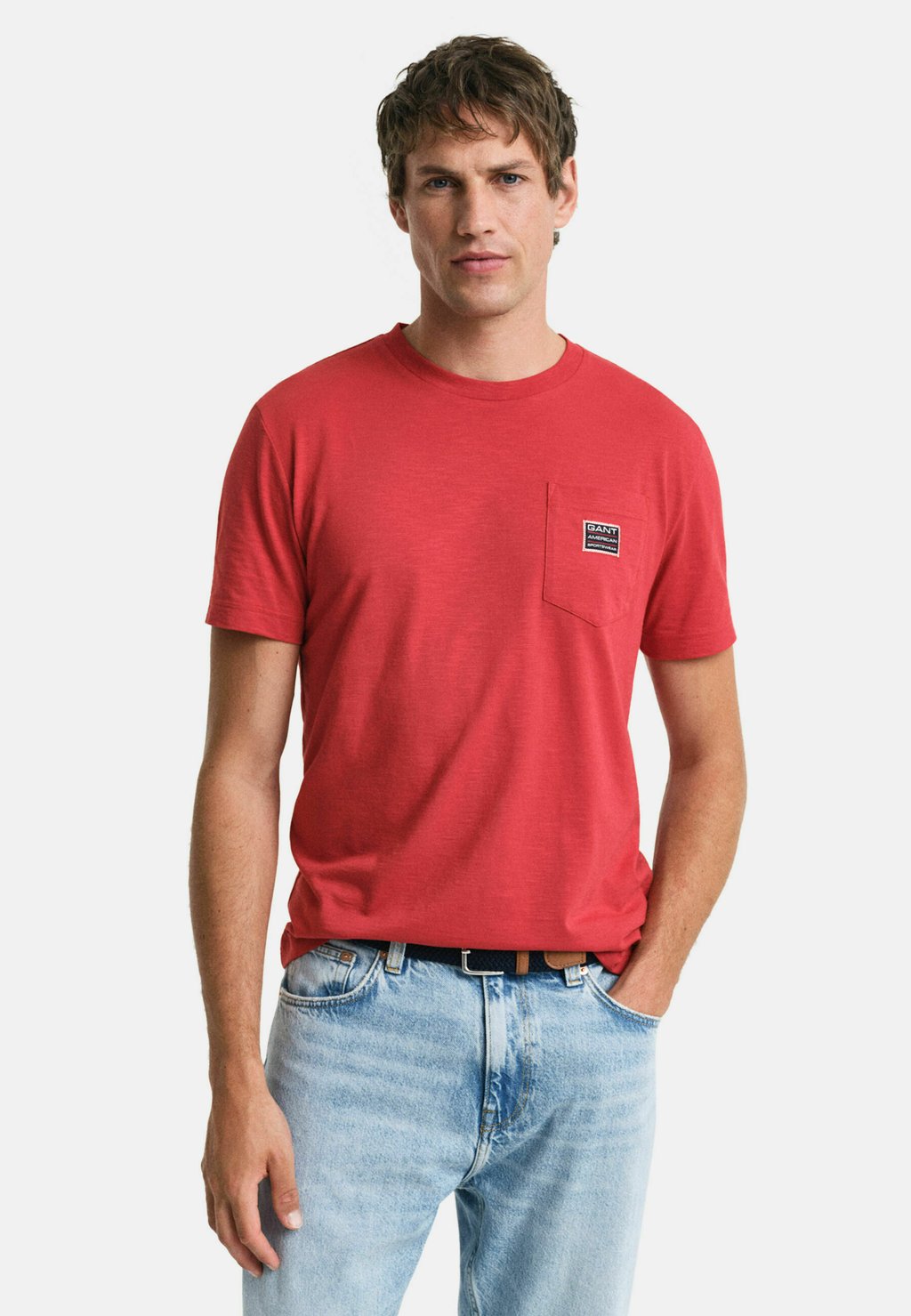 

Базовая футболка CONTRAST GANT, красный