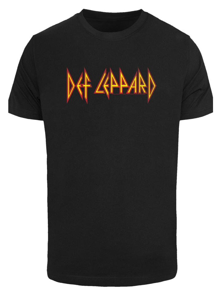 

Футболка F4NT4STIC T-Shirt Def Leppard Shatter Logo, черный