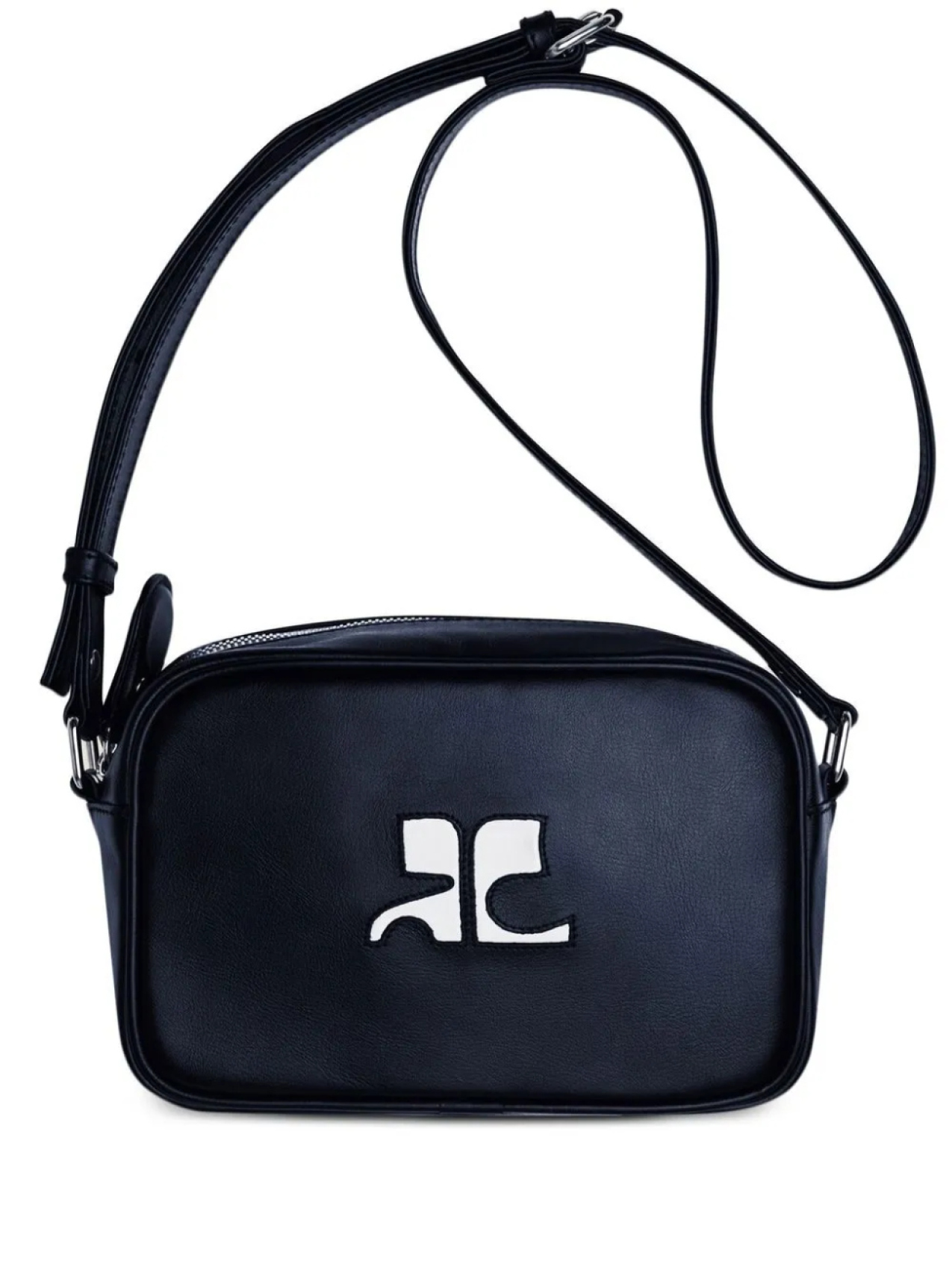 

Courrèges каркасная сумка с логотипом, синий