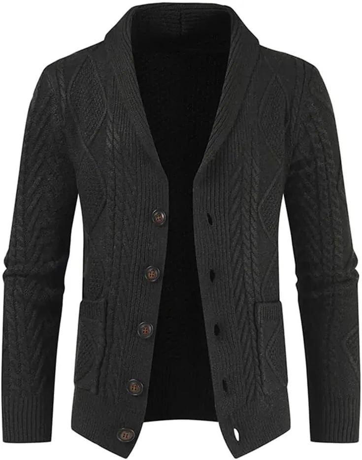 

Мужской кардиган с длинным рукавом Dninmim