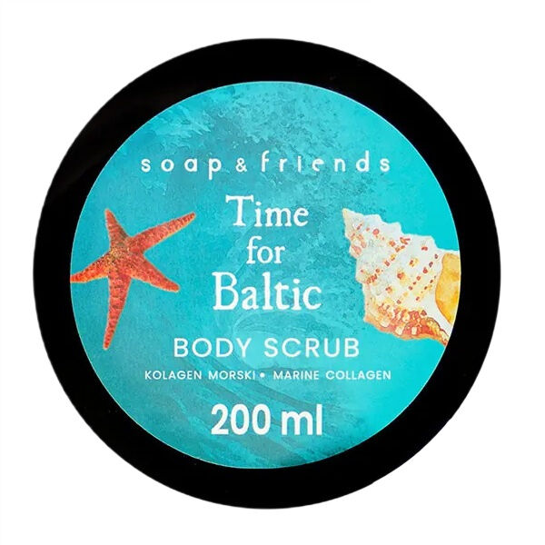 

Скраб для тела, 200 мл Soap&Friends Time for baltic