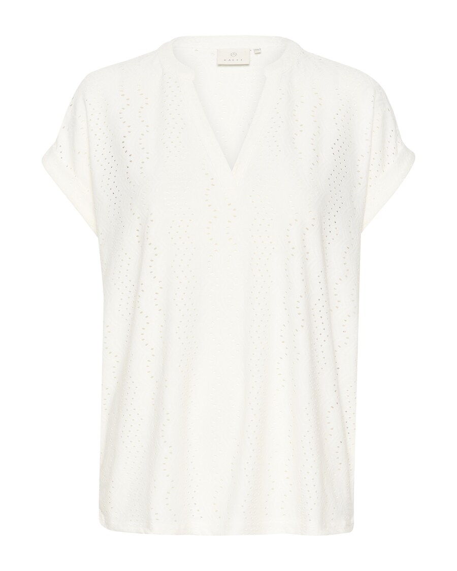 

Блузка с коротким рукавом Kaffe Blouse Rachel, белый
