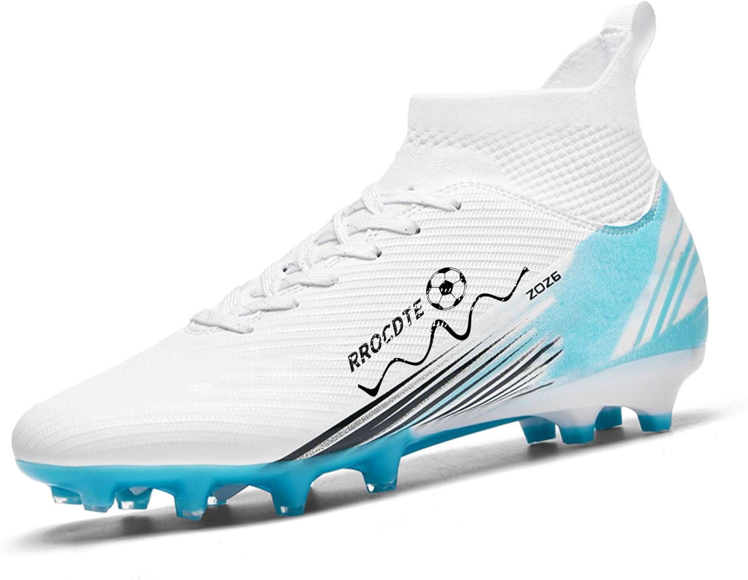 

Футбольные бутсы для мужчин и женщин, высокие, с длинными шипами AG, для студентов, игры, спортивной тренировки Rrocdte, белый