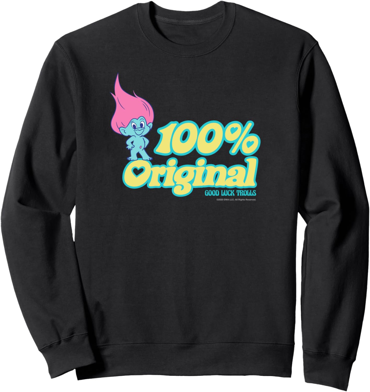 

Оригинальная толстовка «Тролли», черная Trolls, Черный, Оригинальная толстовка «Тролли», черная Trolls