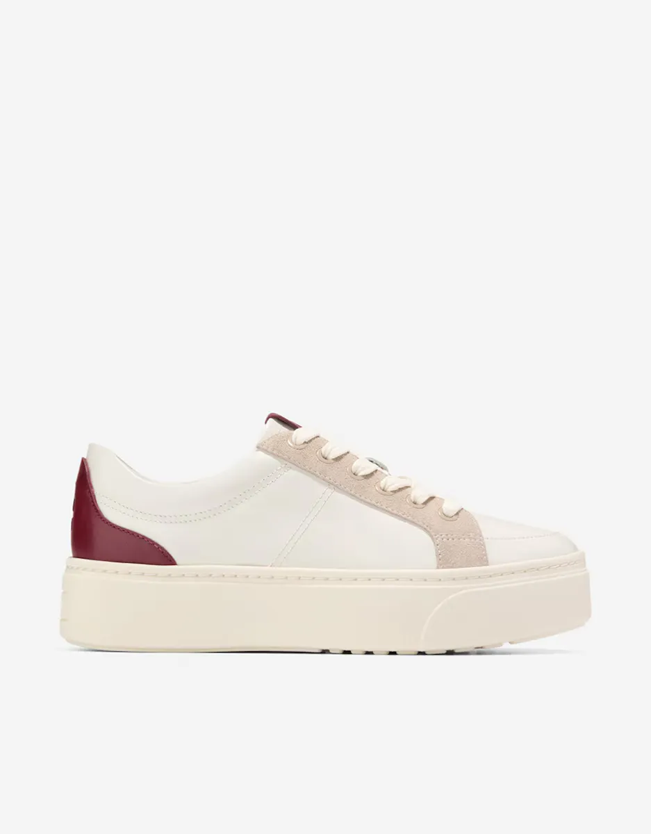

Женские кожаные кроссовки на платформе FlowerFoam Cole Haan, зеленый