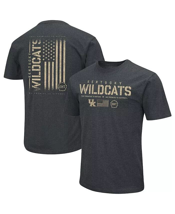 

Мужская футболка Colosseum Kentucky Wildcats с надписью, черный