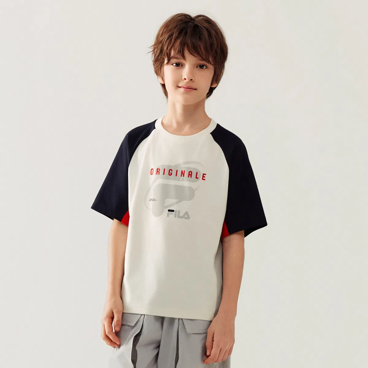 Футболка Cloud White Kids' FILA KIDS — фото 3