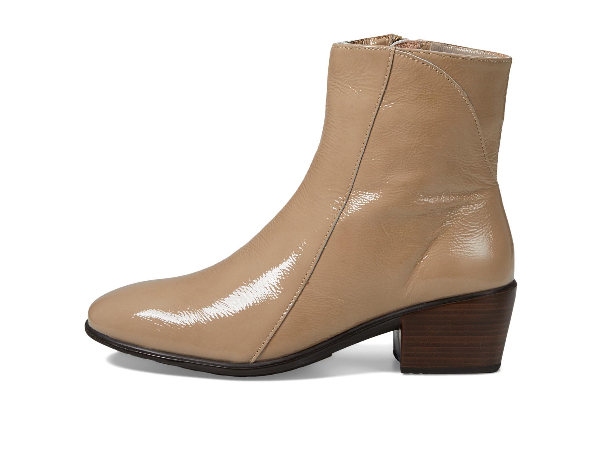 Ботинки Naot Goodie, цвет Camel Crinkle Patent Leather — фото 4