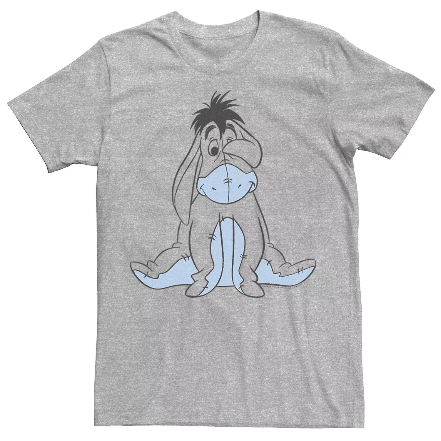 

Мужская футболка Winnie The Pooh Happy Eeyore Art Sketch Disney