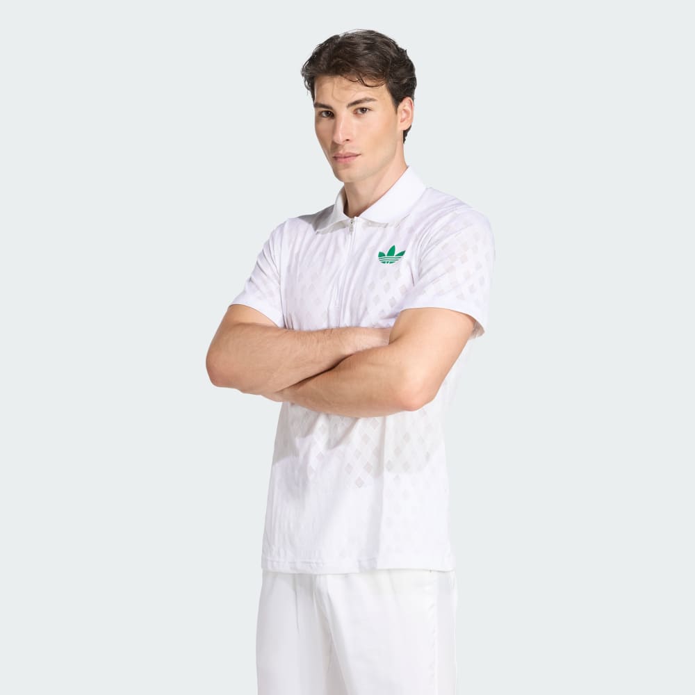 

Спортивная футболка Adidas Tennis Pro Climacool+ FreeLift Polo Shirt, белый