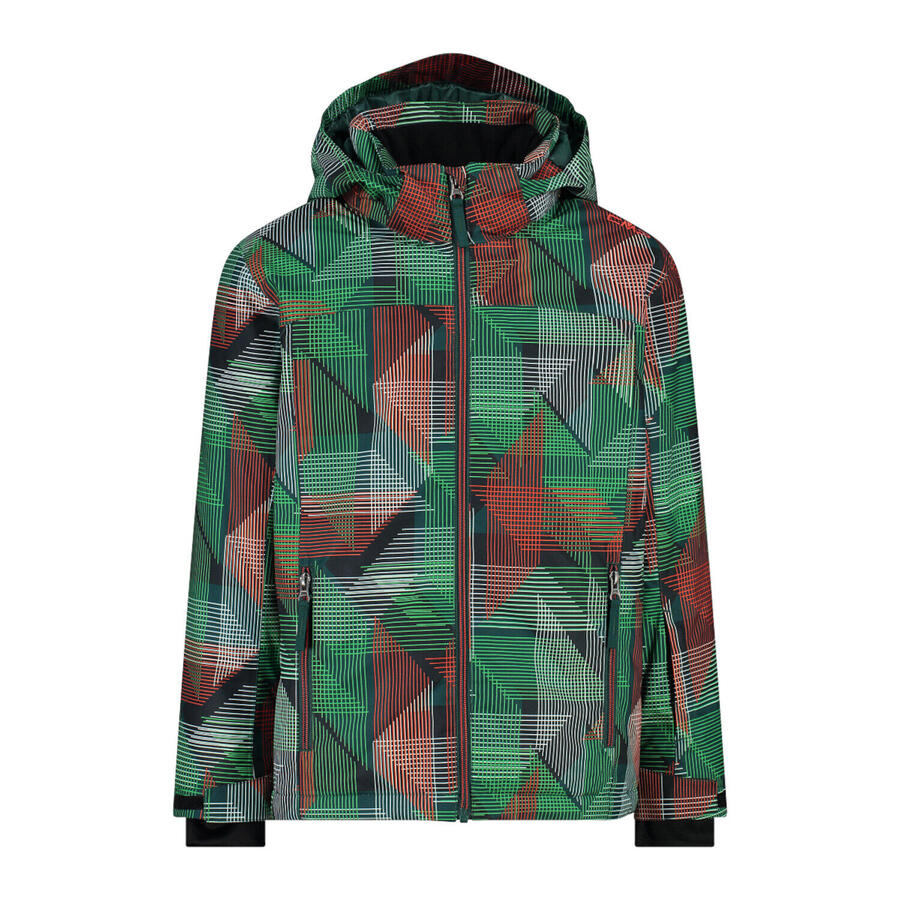 

Лыжная куртка для мальчиков CMP, куртка для мальчиков с капюшоном на кнопках, 39W1924