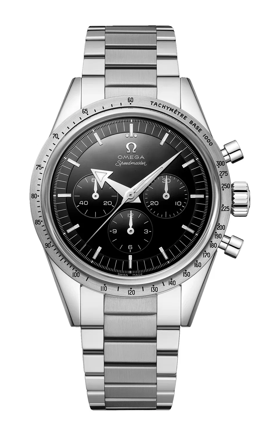 СПИДМАСТЕР КАЛИБР 321 ХРОНОГРАФ 38,6 ММ - 311.50.39.30.01.001 OMEGA, черный