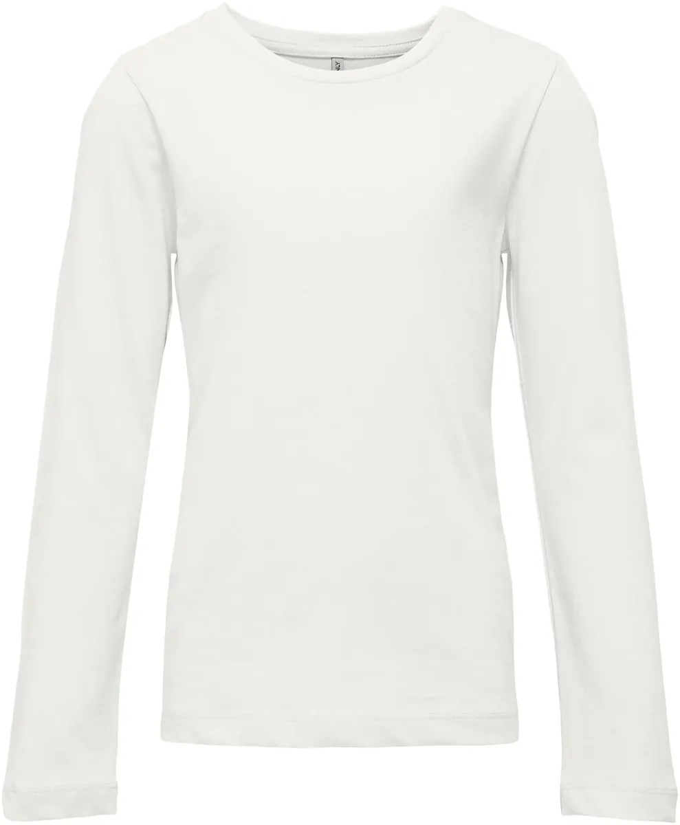Рубашка с длинными рукавами KIDS ONLY "KOGNEW ONLY L/S TEE JRS NOOS", цвет Cloud Dancer — фото 3