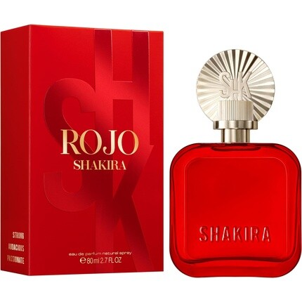 

Shakira Perfumes ROJO Парфюмированная вода для женщин Стойкий, мощный, чувственный и очаровательный аромат с цветочными пряными и янтарными нотами Идеально подходит для повседневного ношения 80 мл