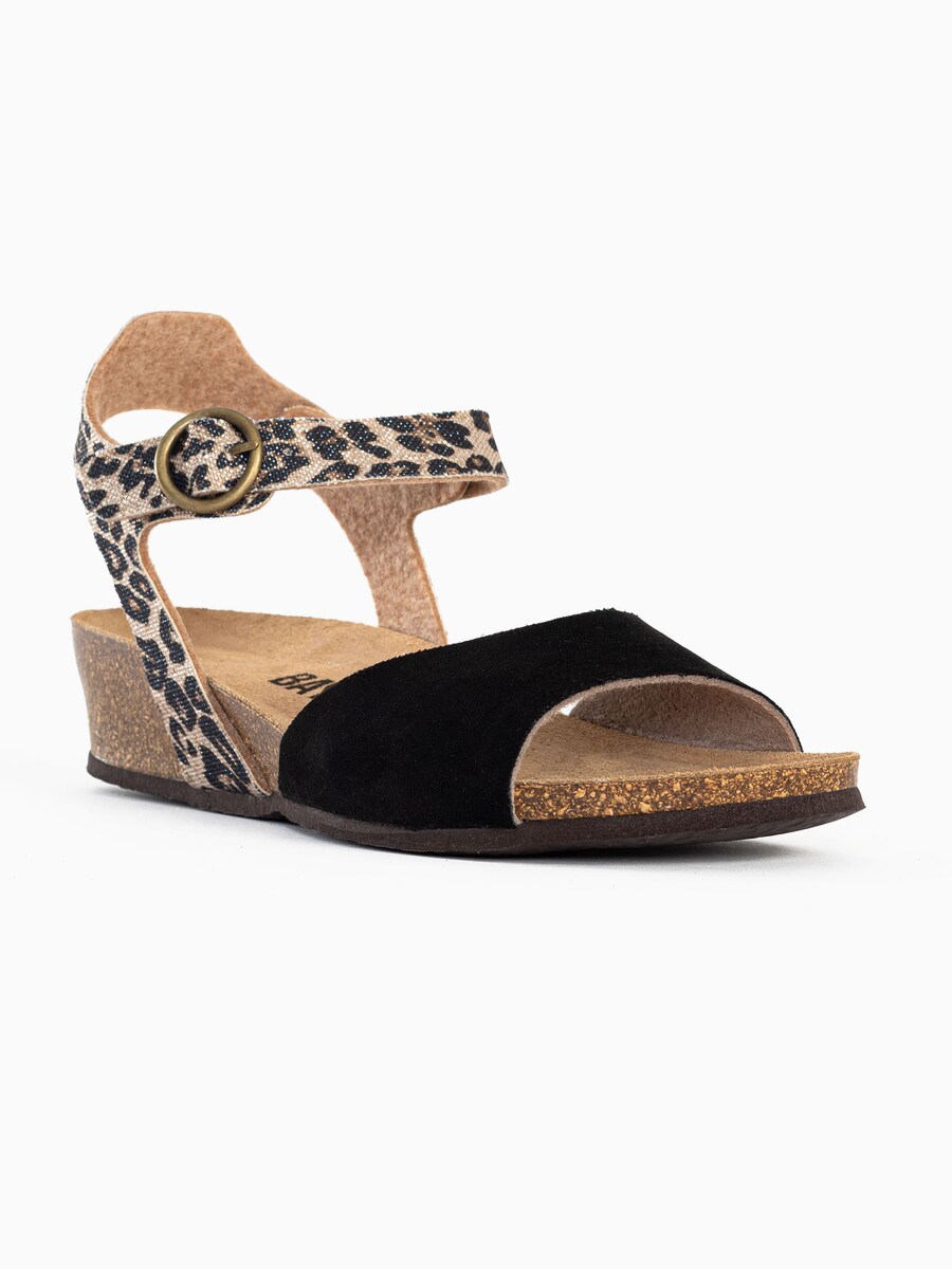 Босоножки на высоком каблуке Bayton Sandals Rose, цвет ecru/black — фото 2
