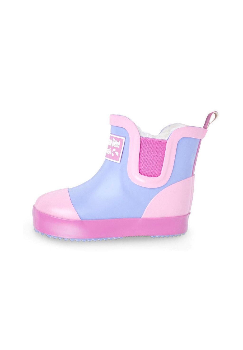 

Сапоги резиновые Cosy Lined Color Block JoJo Maman Bébé, цвет lilac