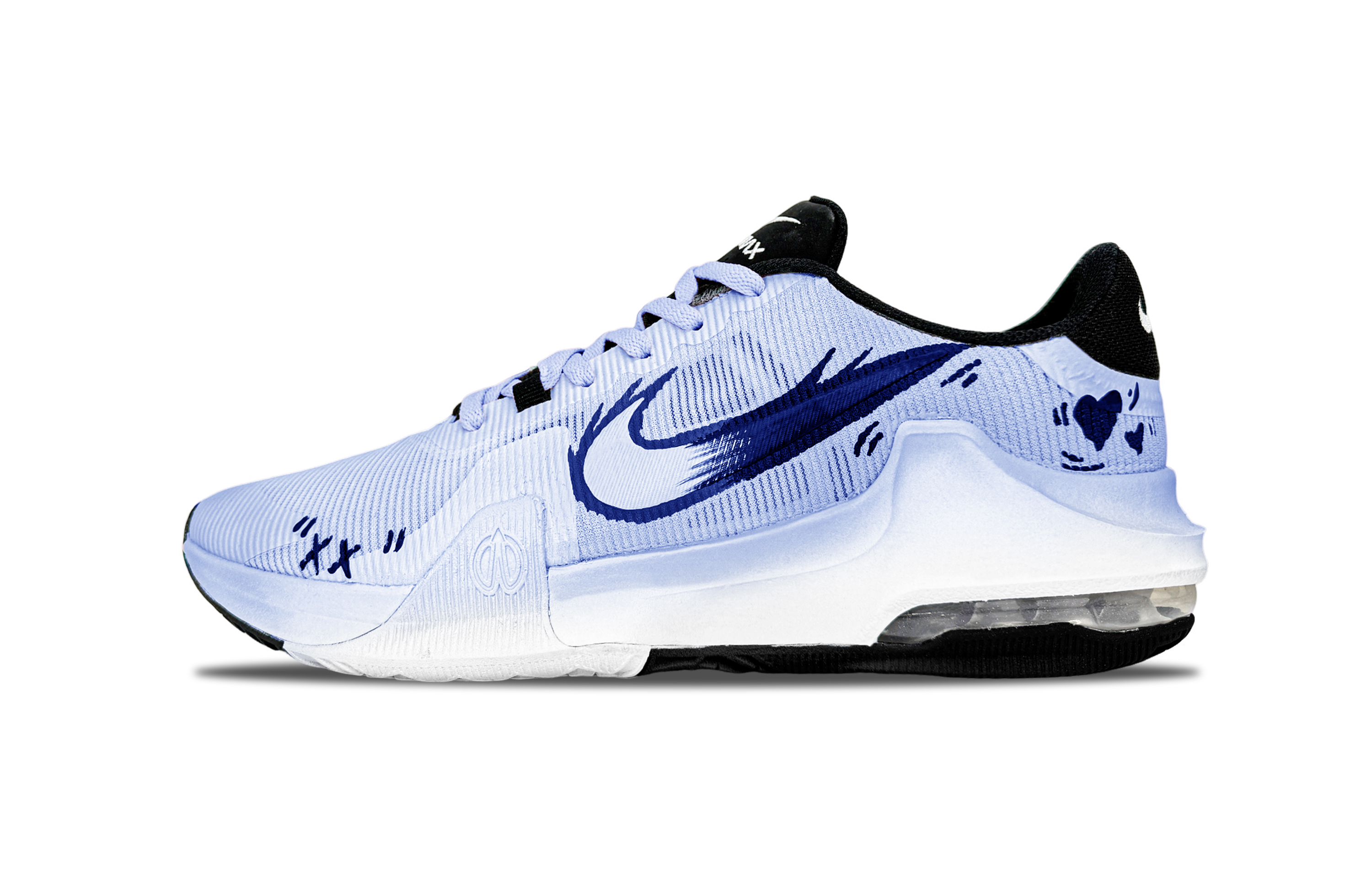 

Баскетбольные кроссовки Air Max Impact 4 Ice Blue Fission Slip с низким верхом, мужские, цвет Tiffany Blue Nike, Tiffany Blue