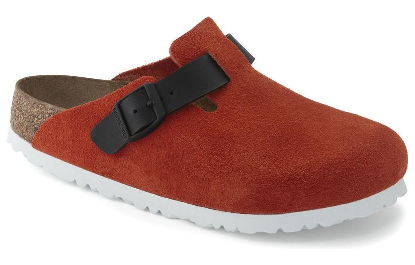 Женские тапочки Birkenstock, Scarlet Ibis — фото 2