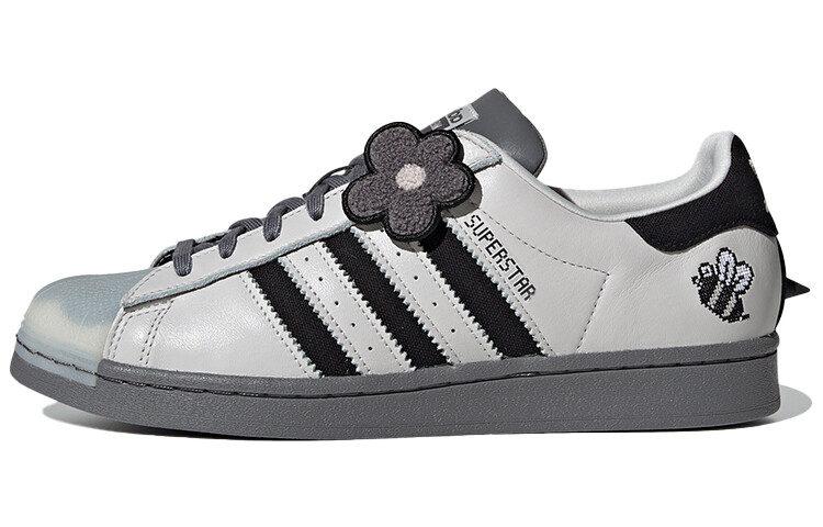 

Melting Sadness x Adidas Originals Superstar Babo Bee Grey, Серый, Melting Sadness x Adidas Originals Superstar Babo Bee Grey