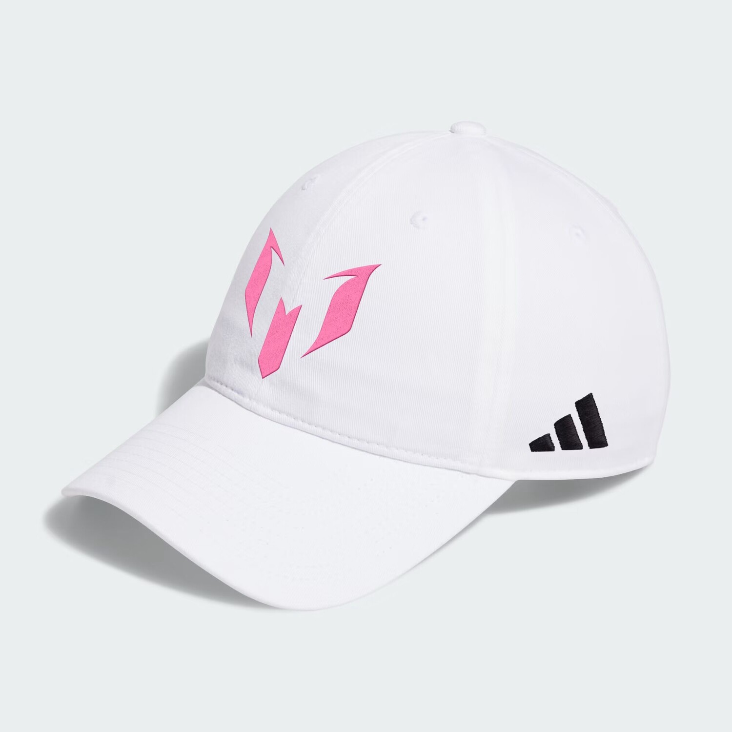 

Регулируемая потертая кепка Messi с напуском Adidas, цвет White/Mls-Mif-37p