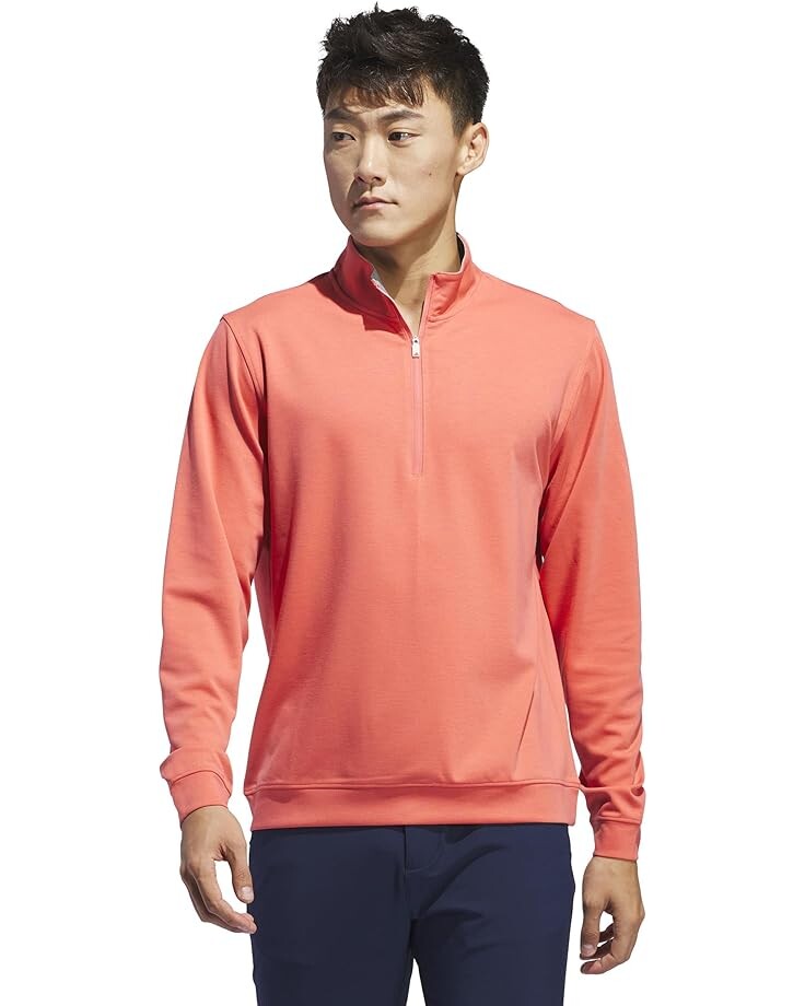 

Пуловер adidas Golf Elevated 1/4 Zip Pullover, цвет Preloved Scarlet