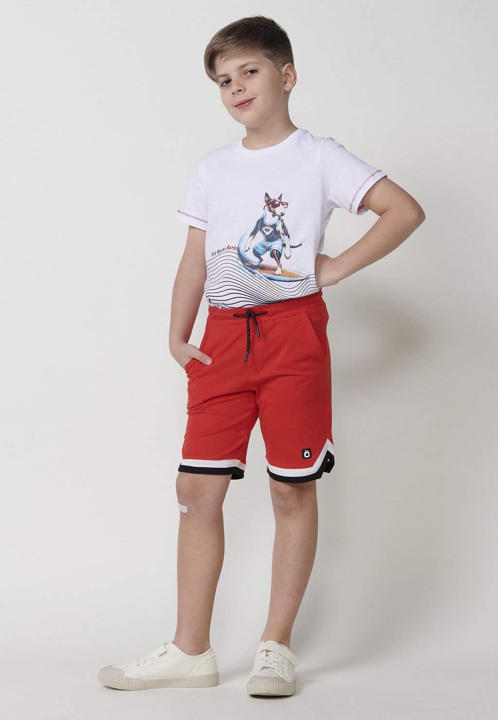 

Шорты Pantaloni sportivi Koroshi, красный