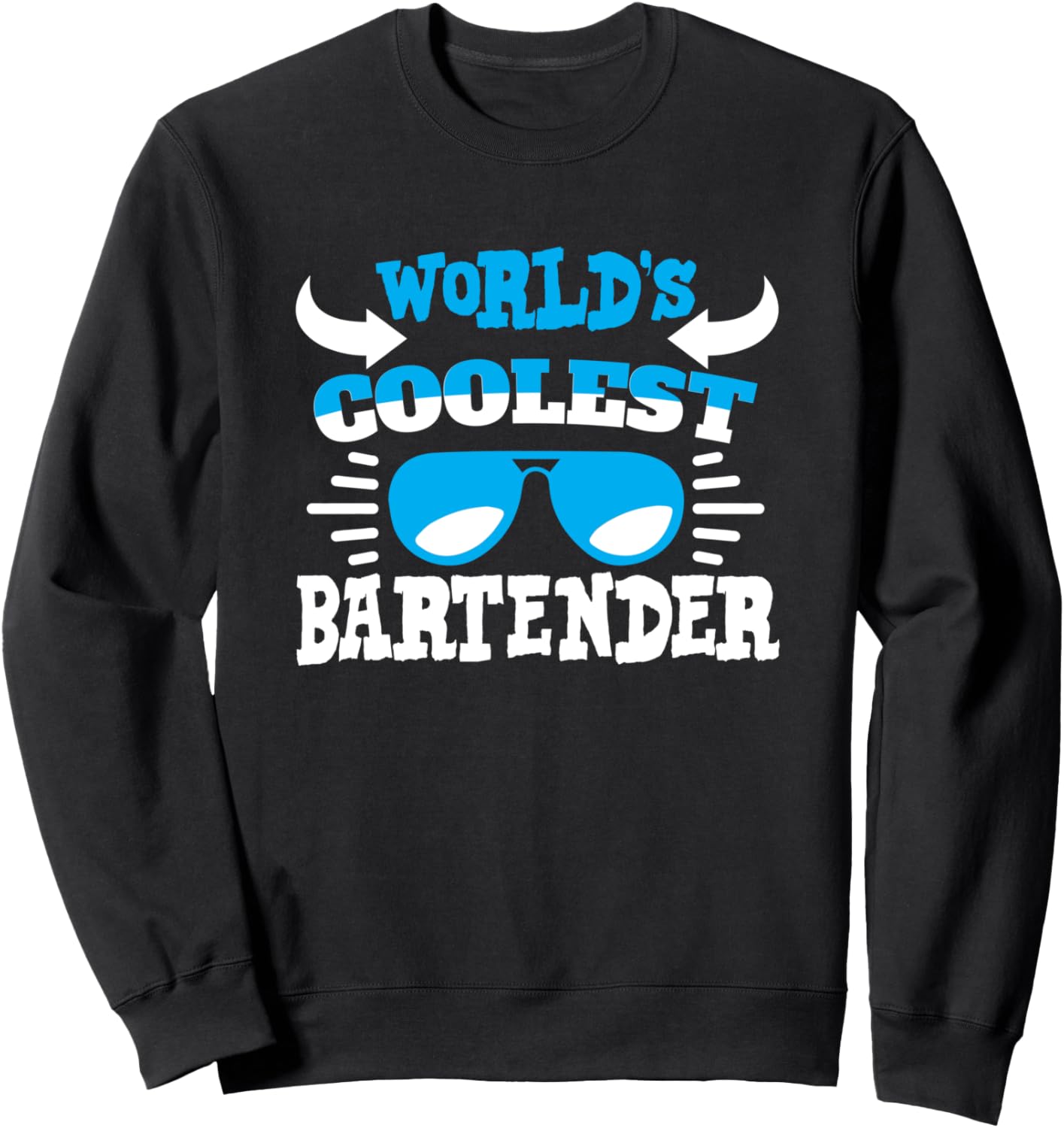 

Самая крутая в мире толстовка бармена Awesome World´S Coolest Bartender Clothing, черный