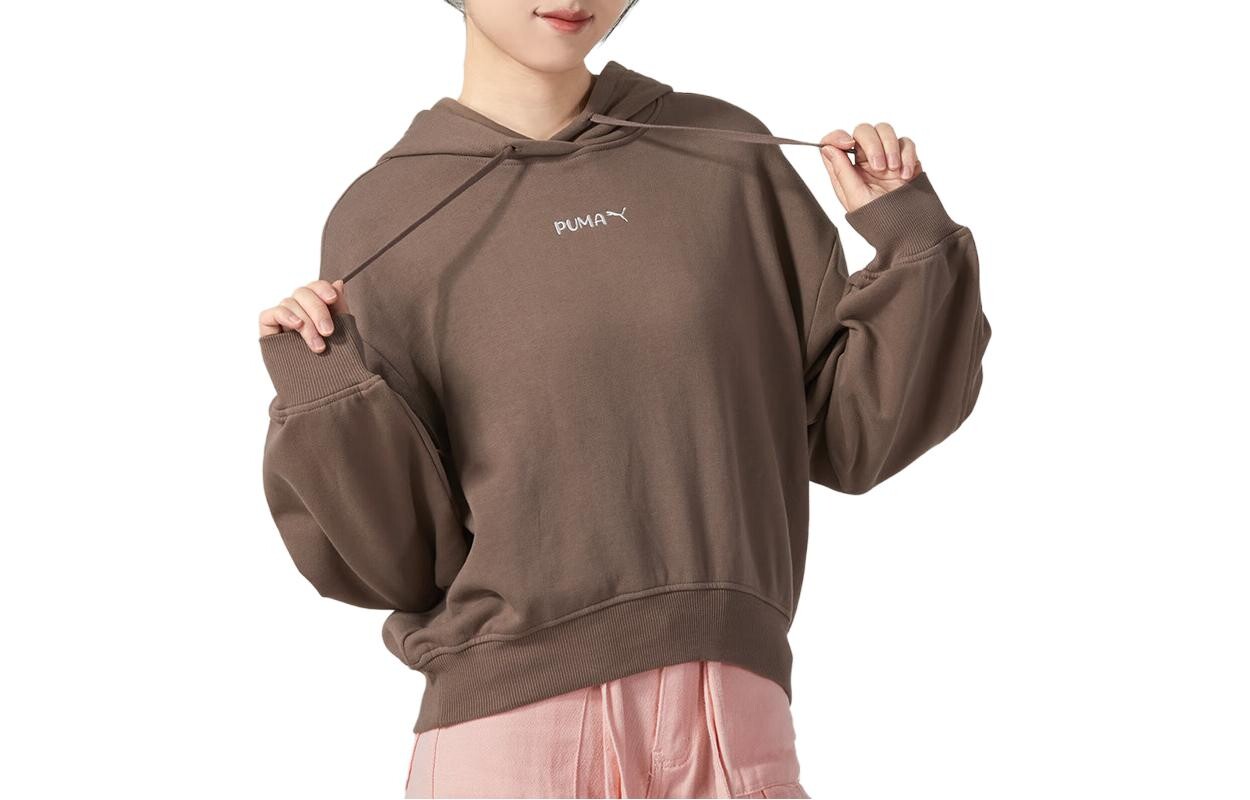 

Свитшот женский кофейный Puma