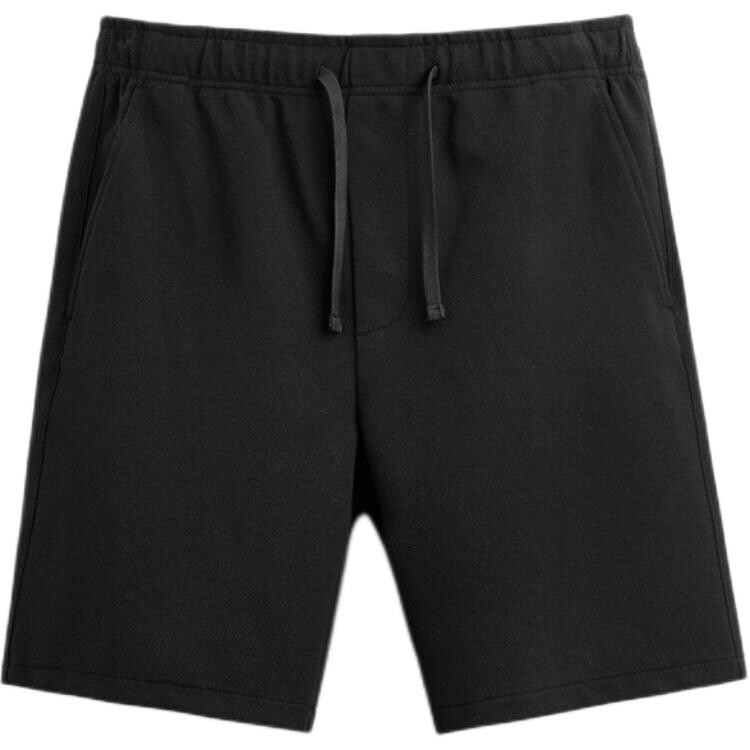 

Повседневные шорты мужские черные Zara, черный