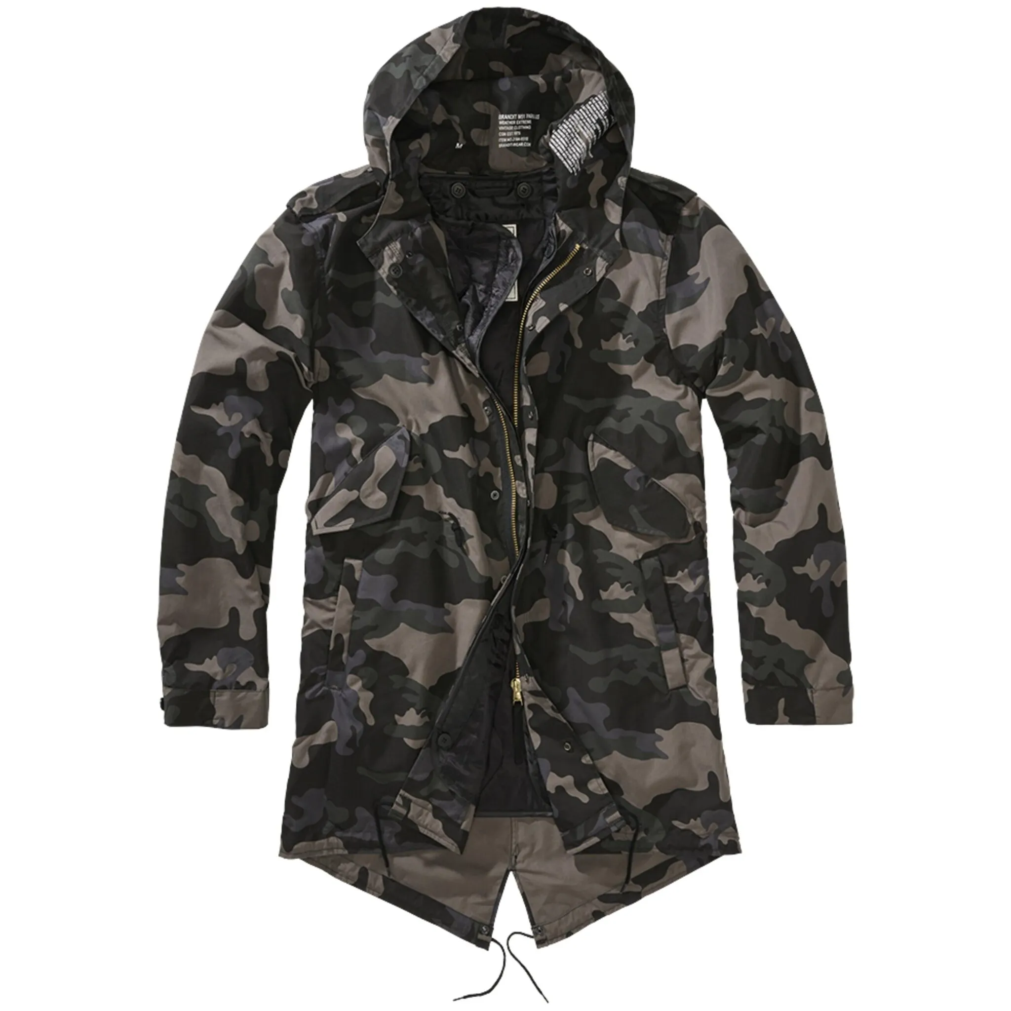 

Зимнее пальто Brandit " Brandit Men's M51 US Parka", цвет Darkcamo