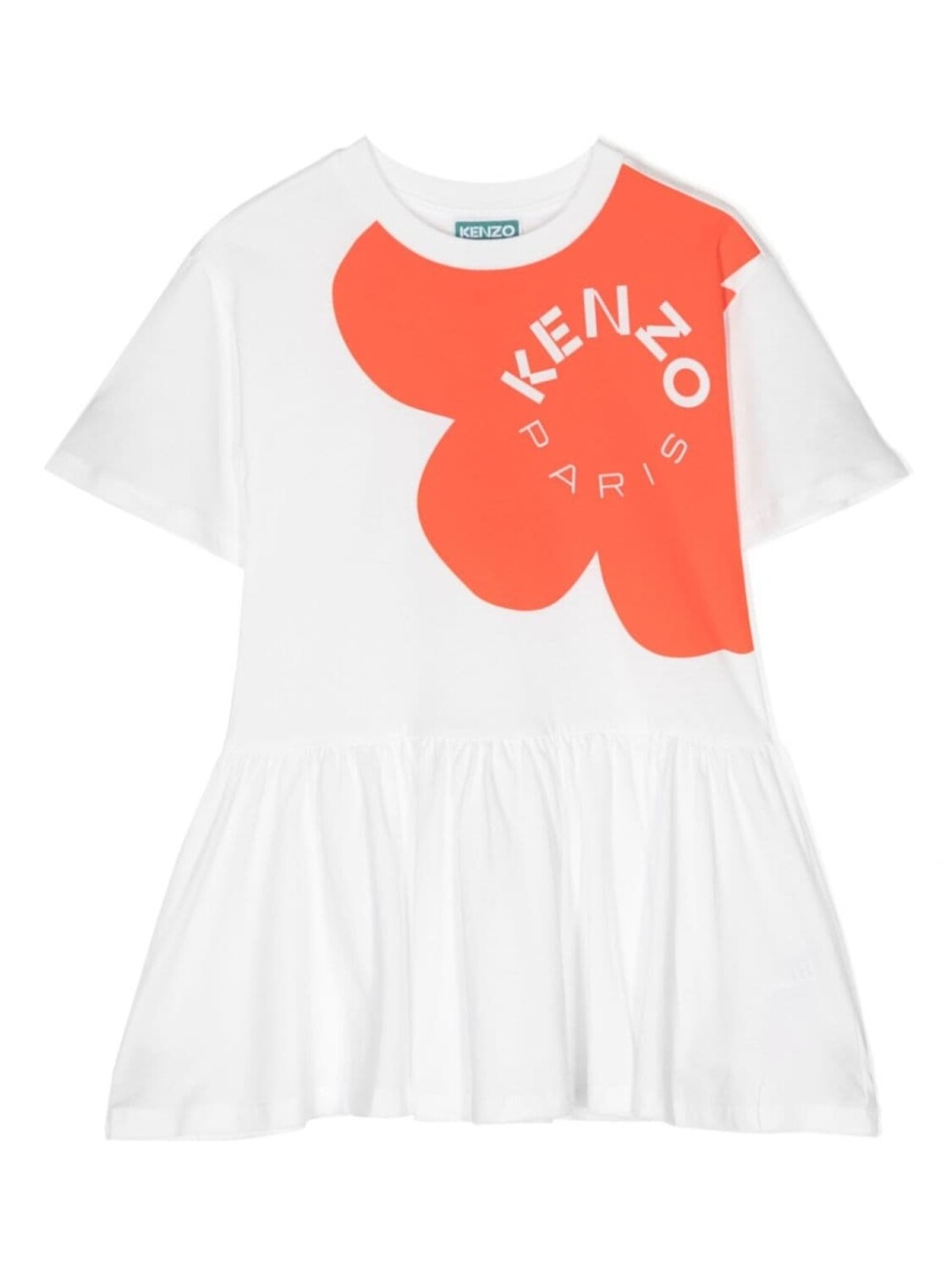 

Kenzo Kids платье Boke Flower, белый