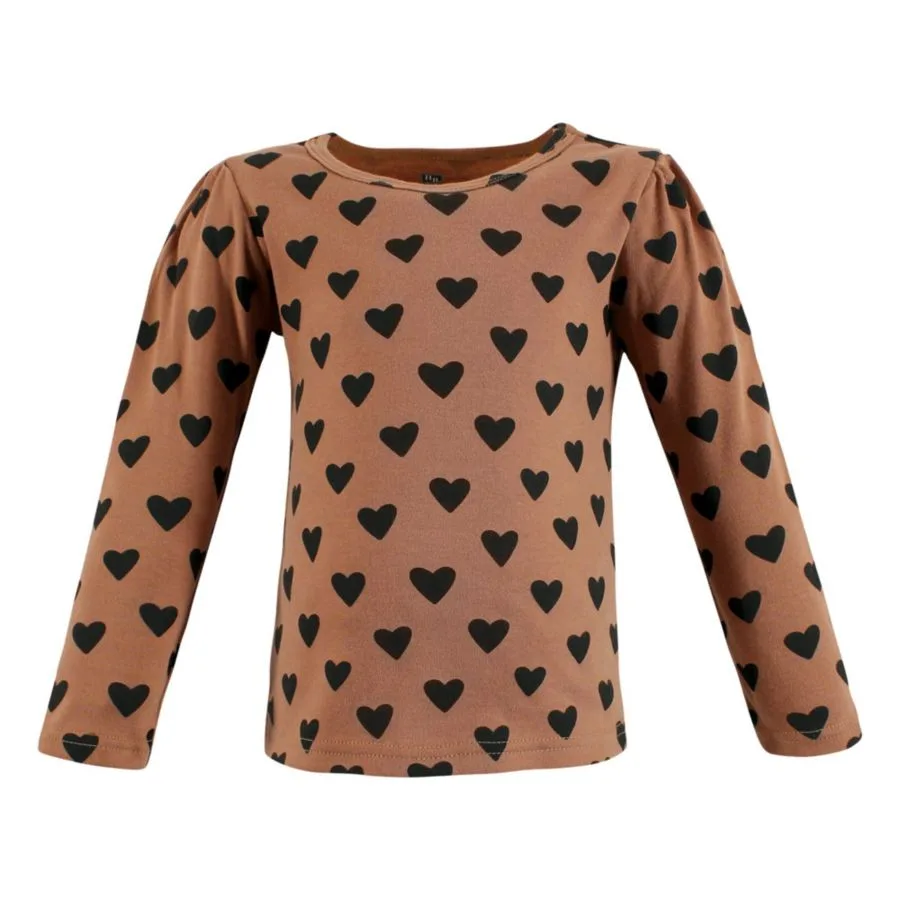 Футболки с длинным рукавом Hudson Baby, cinnamon розовый prints — фото 4