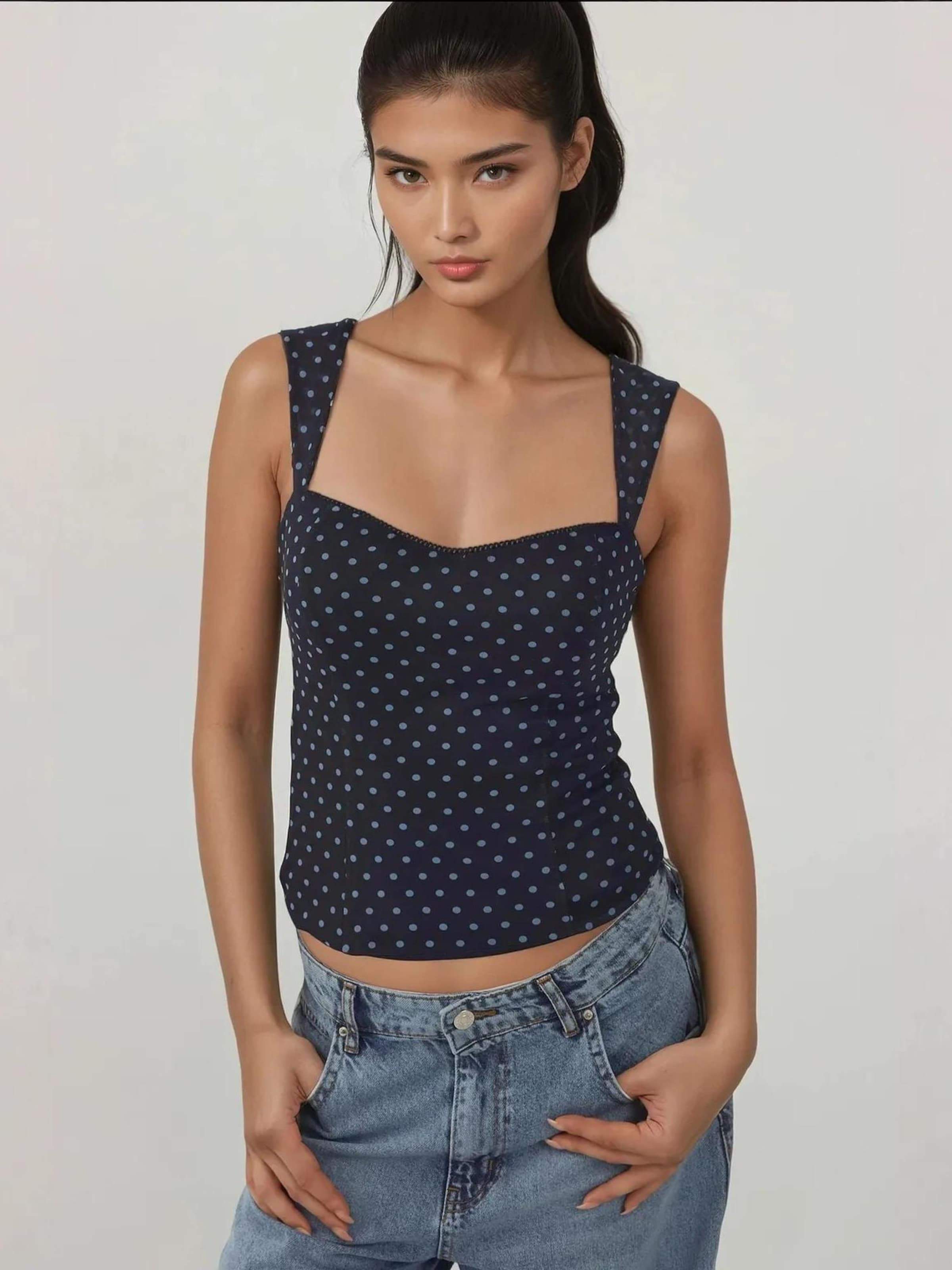 

Hiccup Топ в цвете Marine Blue, Light Blue