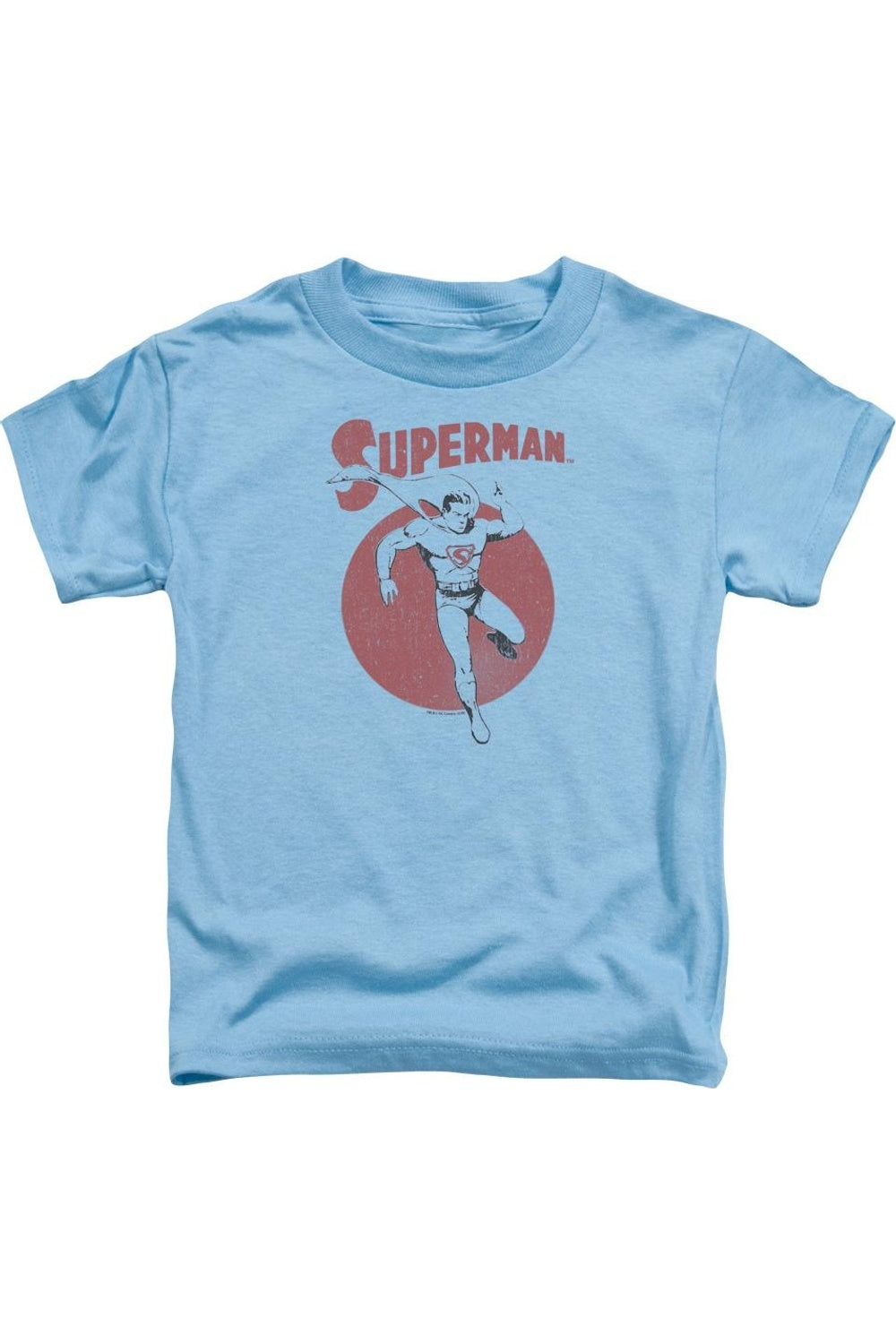

Футболка с принтом "Superman Vintage Sphere" для детей Gildan, синий